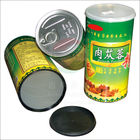 円形の容易で近い乾燥した食糧/ギフトは 126 の mm、H 合成物の缶 Dia を 140 の mm 壁紙を張ります