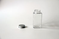 正方形 100ml 水/ミルク/ジュース明確なペットはねじ帽子、プラスチックびんの瓶によって震動します