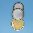 高温殺菌の缶はふたの食糧缶の容易な開いたふたの金色EOEの皮をむく