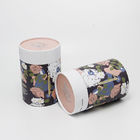 クラフトの円柱ペーパー管の茶/乾燥された食糧のための包装のボール紙の缶
