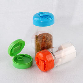 Panton Color 380ml Pepper Plastic Jar With Shaker Pressing Cap OEM ODM