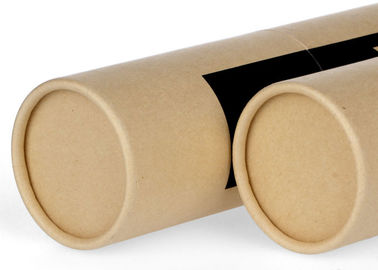 Color Printing Crimping Cardboard Tube Packaging Cylinder Damp-proof