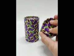 リップバームスティック デオドラント 紙管包装 プッシュアップチューブ