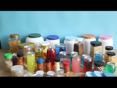 透明ペットボトル 粉末ナッツ用のプラスチック容器