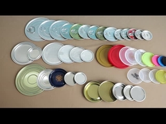 空気密度の高い銀色缶蓋 簡単に開く端 0.21~0.23mm厚さ