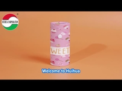 子供用ロック付きの紙チューブ