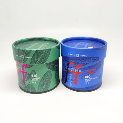 Round Cylinder Paper Packaging for Cookies Toys T-shirt Socks Underwear Hand Sealing Tube With Hands Sealed Buckle Bottom Composite Cans
