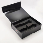 Book Shaped Rigid Paper Box Packaging Magnetic Gift Boxes With EVA Foam Insert
