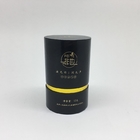 紙箱CMYKの印刷のあたりの茶黒い金のための化粧品のクリーム色 シリンダー ペーパー管