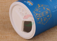 塩の包装のためのプラスチック シェーカーの上のペーパー合成の缶/ペーパー小さなかん