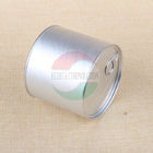 銀ぱくのラベル ペーパー小さなかんの食糧ペーパー管の包装アルミニウム容易な開放端
