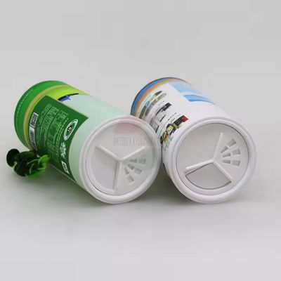 Customized Paper Composite Can with 4 Color Offset Printing and 52mm to 126mm Diameter for Food Packaging