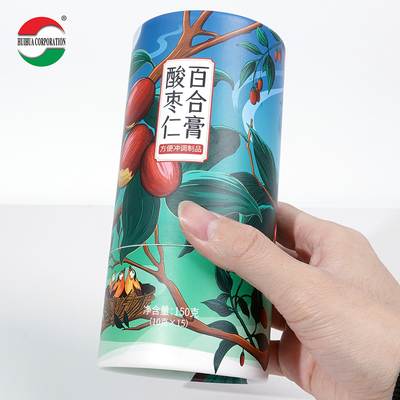 Empty Printed Biodegradable Wholesale Eco Friendly Recycled Round Kraft Cardboard Luxury Cylinder Custom Paper Tube Packaging
