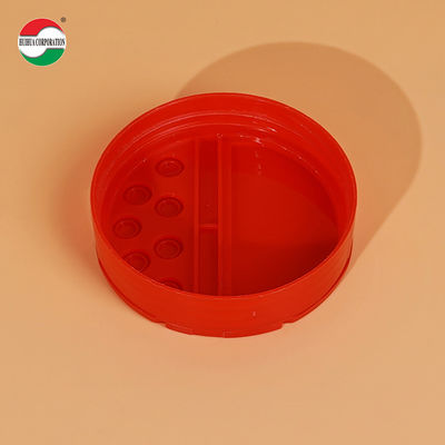 PET Plastic Spice Jar with PP Flip Lid Salt Pepper Seasoning Container for Kitchen Storage