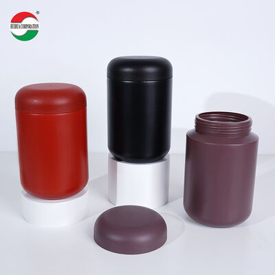 Food Grade Manufacturer Soft Touch Plastic HDPE Bottle Container For Medicine Powder Shampoo And Conditioner
