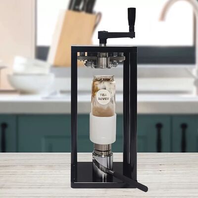 Low MOQ Good Price Plastic Can Paper Tube Pressing Sealing Machine Sealer Machine for Beverage PET Can