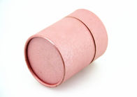 食品等級のチョコレート/ギフトのための円形のボール紙のペーパー管のピンク