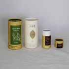 CMYK Pantone の FDA を包む素晴らしいカールの再生利用できる茶ペーパー管