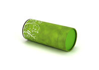 茶のためにリサイクルされる気密の合成のボール紙の筒の包装の緑