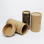 注文の印刷されたシリンダー クラフト紙の管の再生利用できる茶包装の容器