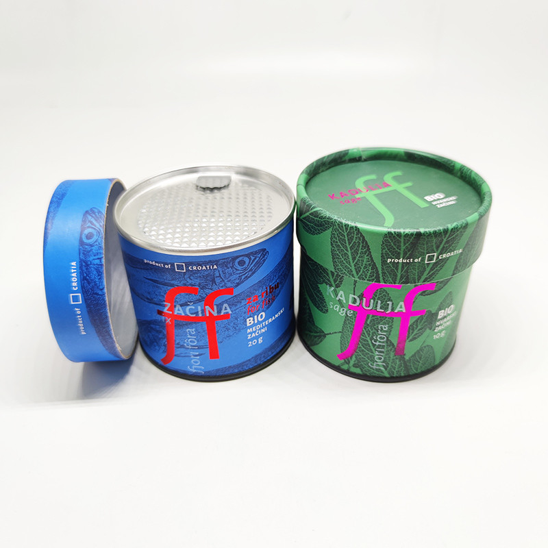 注文の印刷紙の合成物は管の包装のあたりの食品等級を缶詰にする