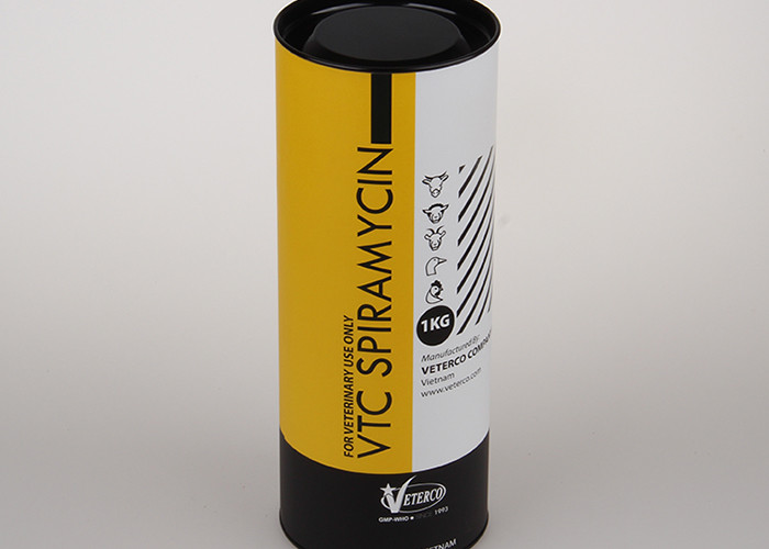 211#ブリキのふたのペーパー合成の缶によってカスタマイズされるラベルの円形のペーパー缶