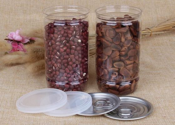 Food Grade PET Plastic Jar 200ml-750ml for Nuts