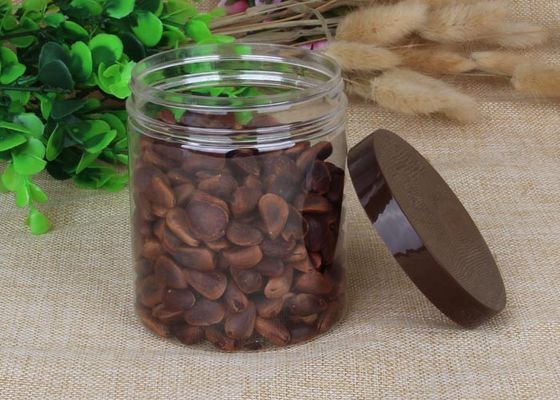 550ml/580ml 乾燥した食糧容器のゆとりペット瓶ペットは PP の帽子熱保護できます