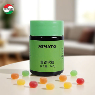 Custom Size Soft Candy Jar Plastic Jars PET Food Grade Bottle