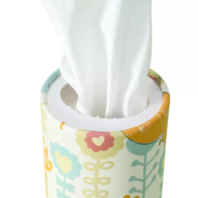 Custom Sustainable Empty Cylindrical Paper Tube for Paper Tissue Packaging Food Industry Use