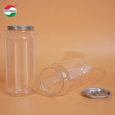 400ml PET Juice Bottle with Press Lid for Cold Filling