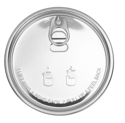 Aluminum Easy Open Lids #202-603 for Canning Export