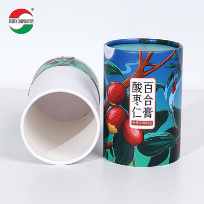 Empty Printed Biodegradable Wholesale Eco Friendly Recycled Round Kraft Cardboard Luxury Cylinder Custom Paper Tube Packaging