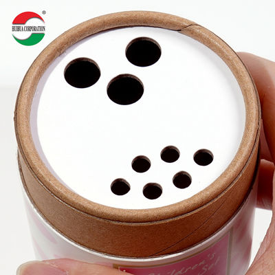Kraft Paper Spice Shaker Tube with Aluminum Foil Lining