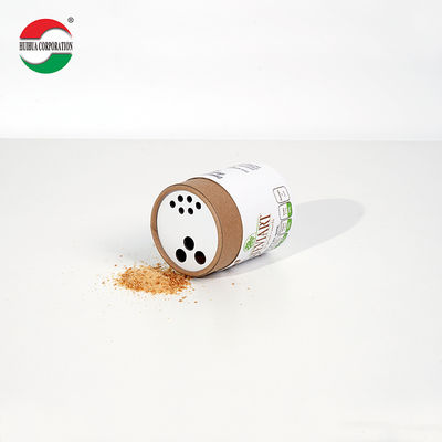 Custom Printed Kraft Paper Tube with Foil Lining for Food Powder