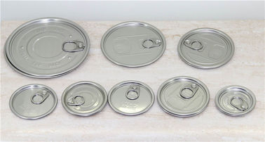 Safe rim Aluminum Easy Open Lid For beverage pop can , tinplate ends