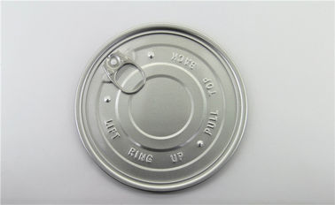 Safe rim Aluminum Easy Open Lid For beverage pop can , tinplate ends