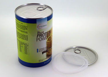 包む小さい食品等級の粉のペーパー管アルミニウム容易な開放端