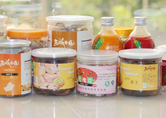 密封されたふたによってカスタマイズされるロゴおよびサイズの子供の証拠ペット プラスチック瓶