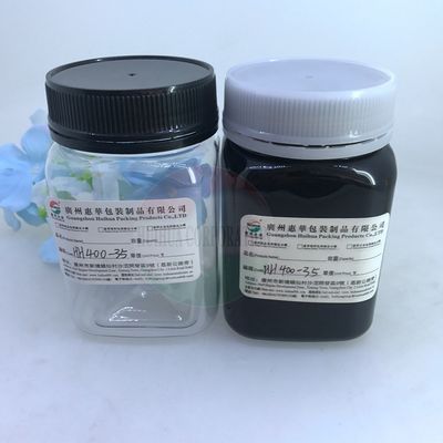 ねじふたが付いている化粧品8ozの無光沢の黒いペット プラスチック瓶