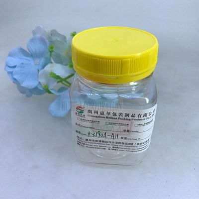 広い口の積み重ね可能なKookie食糧225ml正方形の明確なプラスチック グリップは震動します