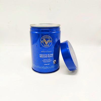 アルミ ホイルのふた多彩なねじ管が付いている習慣によって印刷される円形のブリキ板の缶