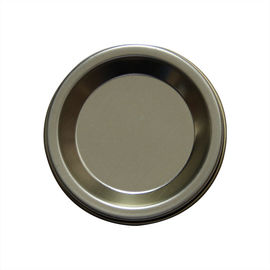 Gold Candle Jars Tinplate 307# Stretch Metal Can Lids Customized Made