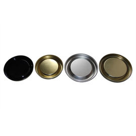 Gold Candle Jars Tinplate 307# Stretch Metal Can Lids Customized Made